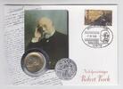 Deutschland 5 Mark der DDR im Numisbrief Deutschland, 5 Mark der DDR Robert Koch im Numisbrief -
