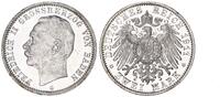 Kaiserreich / Baden 2 Mark Friedrich II. J.38 -