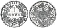 Deutschland / Kaiserreich 1 Mark Probeprägung J.17 inZink, Aluminium plattiert, sehr selten !!! -