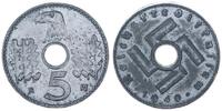 Deutschland / Reichskreditkassen 5 Pfennig Nebengebiete J.618 seltenes Münzzeichen -