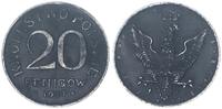 Deutsche Nebengebiete / Polen 20 Fenigow Eisen -