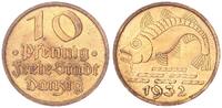 Polen / Danzig 10 Pfennig Freie Stadt Danzig -