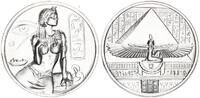USA 2oz Silber Egyptian Gods Series: Cleopatra -