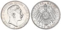 Preußen 2 Mark Kaiser Wilhelm II. -