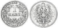 Deutschland / Kaiserreich 1 Mark kleiner Adler J.9 -