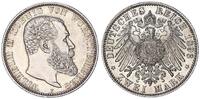 Württemberg 2 Mark Wilhelm II. -
