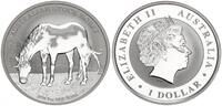 Australien 1 Dollar Stock Horse -