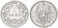 Deutschland / Kaiserreich 1 Mark kleiner Adler J.9 -