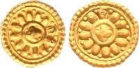 Indien Gold Schmuck Applikation kleine indische Schmuckmünze 0,13g -