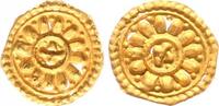 Indien Gold Schmuck Applikation kleine indische Schmuckmünze 0,11g -