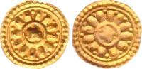 Indien Gold Schmuck Applikation kleine indische Schmuckmünze 0,13g -