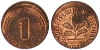 BRD 1 Pfennig Fehlprägung: ca 10 % dezentriert -