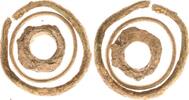 Kelten Danube-Region Keltisches Ringgeld Keltisches Ringgeld 800 - 400 v. Chr. 3 Stück, verschiedene Größe -