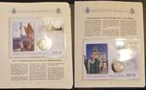 13 Numisbriefe Papst im Ordner -
