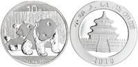 China 10 Yuan Panda Himmelstempel -