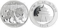China 10 Yuan Panda Himmelstempel -
