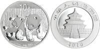 China 10 Yuan Panda Himmelstempel -
