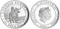 Tokelau 5 Dollars Goddess Europa -