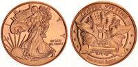 USA 1 Unze Kupfer AVDP Walking Liberty -