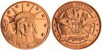 USA 1 Unze Kupfer AVDP Liberty -