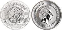 Australien 2 Dollar Serie Lunar 1 Jahr des Drachen -
