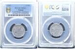 Poland - Drittes Reich - Getto Litzmannstadt 5 Mark Aluminium mit Echtheitszertifikat -