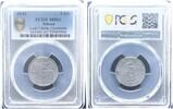 Poland - Drittes Reich - Getto Litzmannstadt 5 Mark Aluminium mit Echtheitszertifikat -