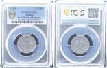 Poland - Drittes Reich - Getto Litzmannstadt 5 Mark Aluminium mit Echtheitszertifikat -