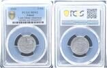 Poland - Drittes Reich - Getto Litzmannstadt 5 Mark Aluminium mit Echtheitszertifikat -