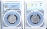 Poland 5 Mark Aluminium mit Echtheitszertifikat -