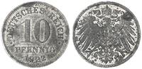 Deutschland / Kaiserreich 10 Pfennig J.299 Fehlprägung auf dickem Schrötling. Gewicht 3,6g !!! -