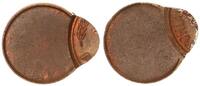 Deutschland 1 Pfennig Fehlprägung: 85% dezentriert -