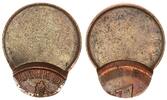 Deutschland 1 Pfennig Fehlprägung: 80% dezentriert -