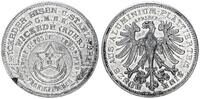 Deutschland / Kaiserreich 3 Mark Schrötlingsprobe für ein 3 Mark Kaiserreich Zink,aluminiumplattiert -
