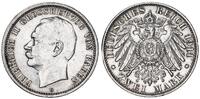 Deutsches Kaiserreich-Baden 2 Mark Großherzog Friedrich II - seltenes Jahr -