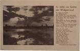 3. Reich Postkarte Es steht ein Soldat am Wolgastrand -