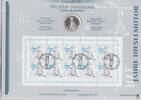 BRD 10 DM Numisblatt Dieselmotor - Münze und Briefmarken -