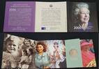England 5 Pounds VIVAT REGINA 80TH -