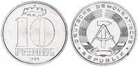 DDR 10 Pfennig Aluminium -