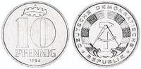 DDR 10 Pfennig Aluminium -