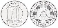 DDR 10 Pfennig Aluminium -