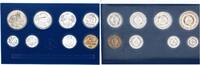 DDR Off.Kursmünzensatz, 1 Pfennig bis 5 Mark Meißen in Hartplastik -