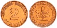 BRD 2 Pfennig Aus Originalrolle -