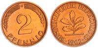BRD 2 Pfennig Aus Originalrolle -