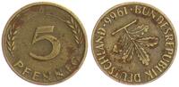 BRD 5 Pfennig Fehlprägung: 110 % Stempeldrehung -