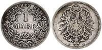 Deutschland / Kaiserreich 1 Mark seltener Jahrgang/Mzz. Auflage 18000 Stück -