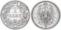 Deutschland / Kaiserreich 1 Mark J.9 -