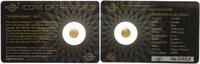 Ruanda 10 FRW Gold Icons of the World Tscherwonez -