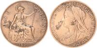 Großbritannien 1 Penny Großbritannien 1 Penny 1899 Queen Victoria -