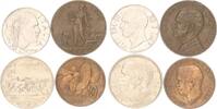 Italien 5, 10, 20, 50 Centesimi Vittorio Emanuele III. -